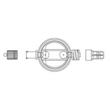 Item# BC692 0.2 micron air eliminating filter, female luer-lock, male luer-lock 50/CS